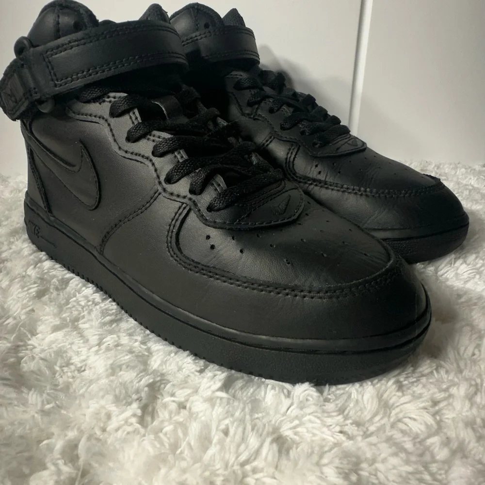Nike Force 1 Mid LE PS Black Pre School DH2934-001